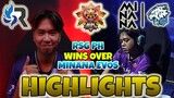 RSG PH STUNNING GAME AGAINST MINANA EVOS | FULL HIGHLIGHTS | MPL PH S13 WEEK 7 DAY 1
