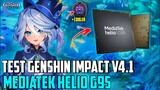 TEST PERFORMANCE GENSHIN IMPACT MOBILE 4.1 ON HELIO G95 RAM 8GB