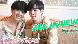 eng sub Ep2/2 Zee Nunew Love is in the air 💕 นิตยสาร Rabenda สัมภาษณ์