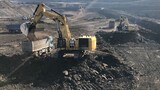 Caterpillar 6015B & Caterpillar 385C Excavators Loading Trucks - Sotiriadis_Labr