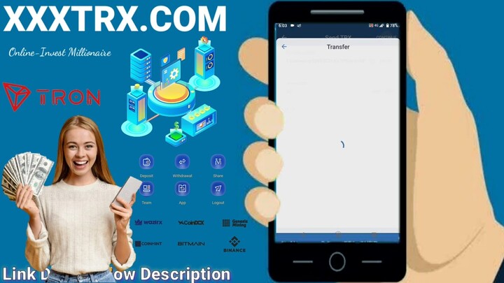 XXXTRX.COM - 5% Profit Deposit Daily Withdraw