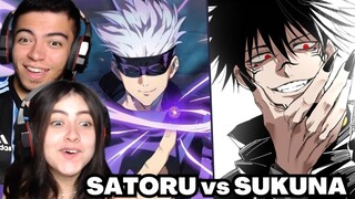 SUKUNA vs GOJO, A MELHOR LUTA DE JUJUTSU KAISEN! (TO NERD) CAP. 224  | REACT