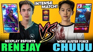 Intense Match! Renejay Brody Offlane vs. Chuuu Core YSS (MVP Battle) ~ Mobile Legends