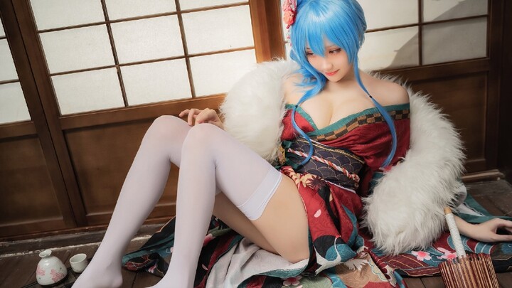 Guashi Sauce cosplay Azur Lane Sakura Fox