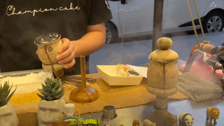 Bánh gạo nấu chín ngay tại chỗ