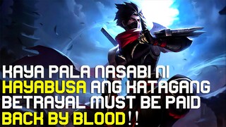 ITO ang naging dahilan kung bakit gustong Paslangin ni HAYABUSA si HANZO!