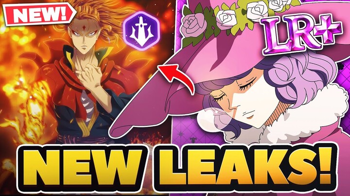 LR+ MAGES? Dorothy & Fire Spirit Fuegoleon LEAKED! | Black Clover Mobile