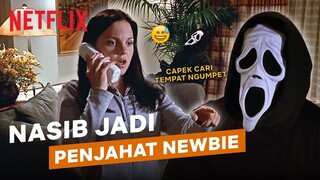 Penjahat dengan Skill Ngumpet Kurang Mumpuni | Scary Movie | Clip