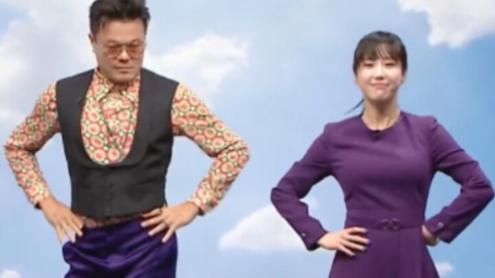 JYP Park Jin Young x Weather Forecast anchor's "Groove Back" dance video released!