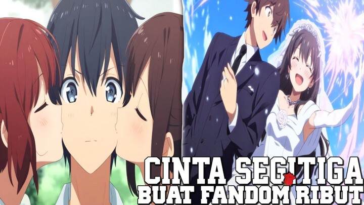 Top 10 Anime Romance Cinta Segitiga Yang Membuat FANDOM Ribut