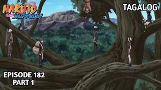 Ang Koneksyon ni Gaara | Naruto Shippuden Episode 182 Tagalog dub Part 1 | Reaction