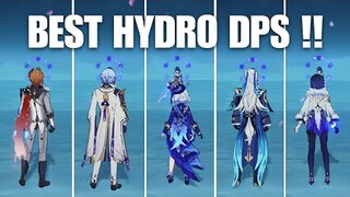 4 STRONGEST HYDRO DPS Vs FURINA!! Dps Showcase [Genshin Impact]