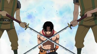 When Luffy save Ace