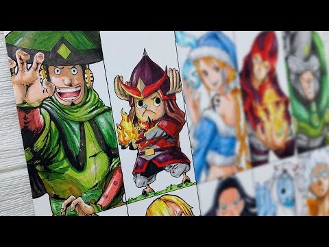 Drawing One Piece X Avatar The Last Airbender | ワンピース