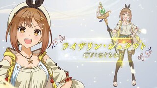 New Character Trailer dari adaptasi TV Anime "Ryza no Atelier: Tokoyami no Joou to Himitsu no Kakure