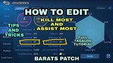 How To Edit Kill and Assist (Most) Using Gameguardian Barats Patch Mobile Legends
