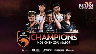 MDL Chengdu Major: TNC Predator vs. IG & VG Highlights