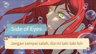 Side of Eyes - The star Ariel budak pengguna air milik tuan Merlin