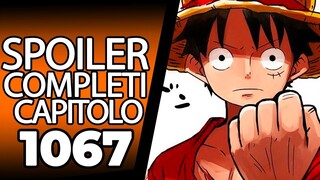 ONE PIECE SPOILER COMPLETI 1067: ECCO COSA LEGGEREMO