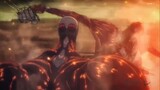 EREN VS ARMIN TITAN COLOSSAL EPIC MOMENT  Attack On Titan Final Season 4