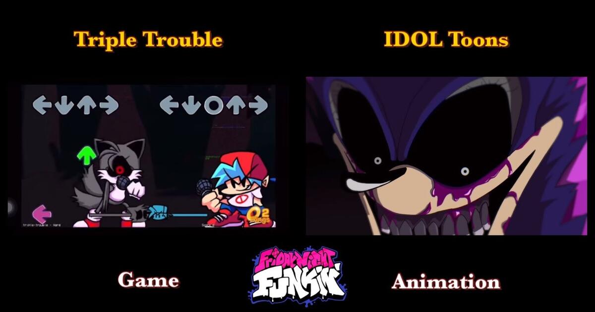 Triple Trouble Sonic Exe Game X Fnf Animation Bilibili Triple Trouble Sonic Exe Game X Fnf Animation Bilibili