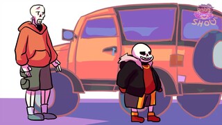 [Undertale au] Alam semesta FELL juga memiliki cahaya dengan cara yang benar [video pahatan pasir]