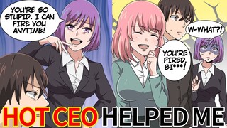 [Manga Dub] Hot CEO actually likes me and helped me after I got mocked for being a subcontractor