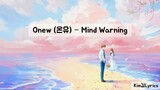 Onew (온유) – Mind Warning (마음주의보) Forecasting Love And Weather OST|Sub Indonesia Lyrics good