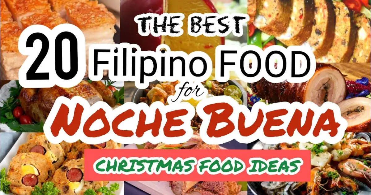 20 BEST FILIPINO CLASSIC RECIPES FOR NOCHE BUENA | THE BEST FOOD FOR  CHRISTMAS EVE | VLOGMAS DAY3 - Bstation