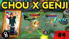 Skubnum, Raknum, Musnah...!!! CHOU X GENJI - MLBB Skin MOD