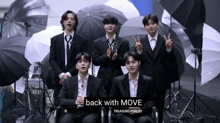 TREASURE -MOVE (T5)  BEHIND THE  SCENES MV