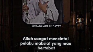 jangan putus ya dari taubat.