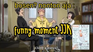 funny moment jujutsu kaisen S1 ( sub indo )