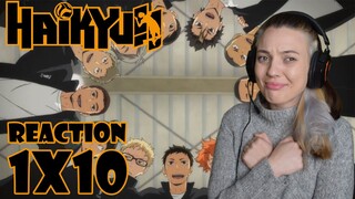 Haikyuu!! S1 E10 - "Yearning" Reaction