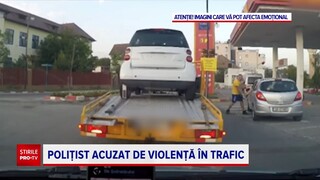 Cine este tânărul șofer care a fost bătut cu bestialitate de un polițist aflat în timpul liber