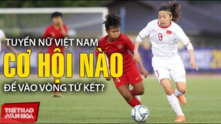 Cơ hội nào tuyển nữ Việt Nam lọt vào tứ kết Cúp bóng đá nữ châu Á Asian Cup 2022?