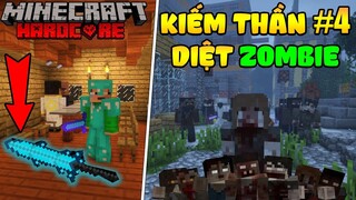 Minecraft: Thành phố Zombie #4 : Tìm được kiếm thần siêu mạnh diệt zombie trong sinh tồn