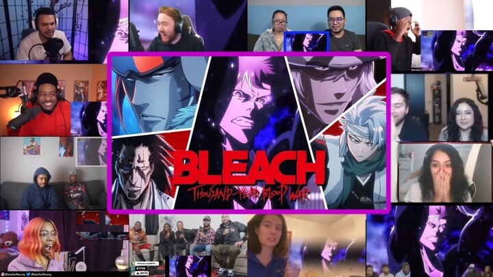 BLEACH Thousand Year Blood War Arc Trailer REACTION MASHUP