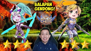 Ketika Karina⭐⭐⭐ & Fanny ⭐⭐⭐ Bersatu Balapan Gendong!! | Magic Chess Indonesia