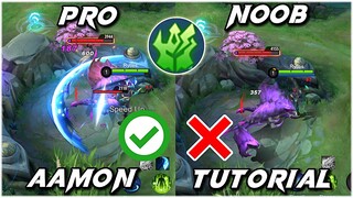 AAMON JUNGLE IS BACK TO THE META | AAMON TUTORIAL 2022 | MOBILE LEGENDS