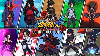 All Uchiha's Ultimate Jutsus & Transformations: from NARUTO STORM 4 MUGEN 2021