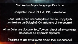 Alan Weiss  course - Super Language Practicum download