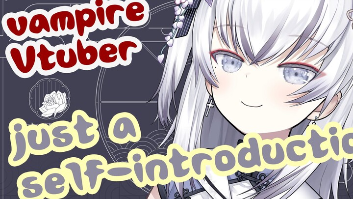 [Self-introduction] Self-introduction in English by the vampire husband