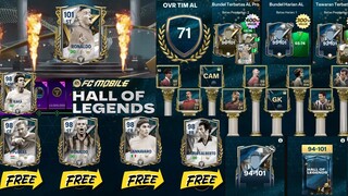 JANGAN SALAH LANGKAH DI EVENT HALL OF LEGENDS! BANYAK PEMAIN GRATIS OVR TINGGI EA SPORTS FC MOBILE!