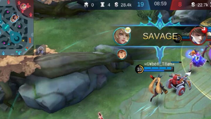 double savage in round layla