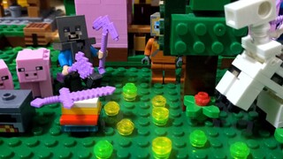 [Minecraft moc Stop Motion Animation Số 25] Quả cầu trải nghiệm