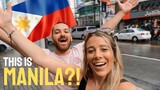 FIRST IMPRESSIONS OF MANILA, PHILIPPINES 🇵🇭 | Not What We Expected!