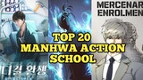TOP 20 Manhwa Tentang Kehidupan Sekolah MC OP/Badass | Bilibili