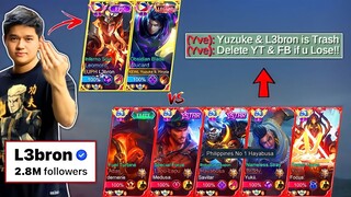 Yuzuke & L3bron Vs Top Philippines Hayabusa & 4 High Points Players! | Who Will Win? (Intense Match)