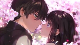 [Super Sweet Warning/Hyouka Love] Kamu tidak sengaja menyelamatkanku dari dunia abu-abu